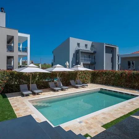 Sea Wind Luxury Villa With Private Heated Pool Kassandra Halkidiki Nea Fokea Exterior photo
