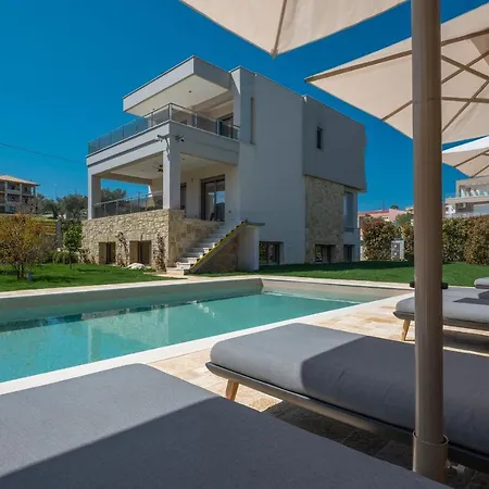 Sea Wind Luxury Villa With Private Heated Pool Kassandra Halkidiki Nea Fokea Exterior photo