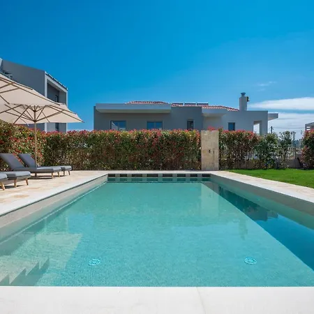 Sea Wind Luxury Villa With Private Heated Pool Kassandra Halkidiki Nea Fokea Exterior photo