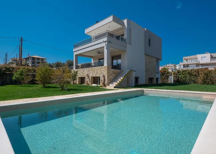 Sea Wind Luxury Villa With Private Heated Pool Kassandra Halkidiki
