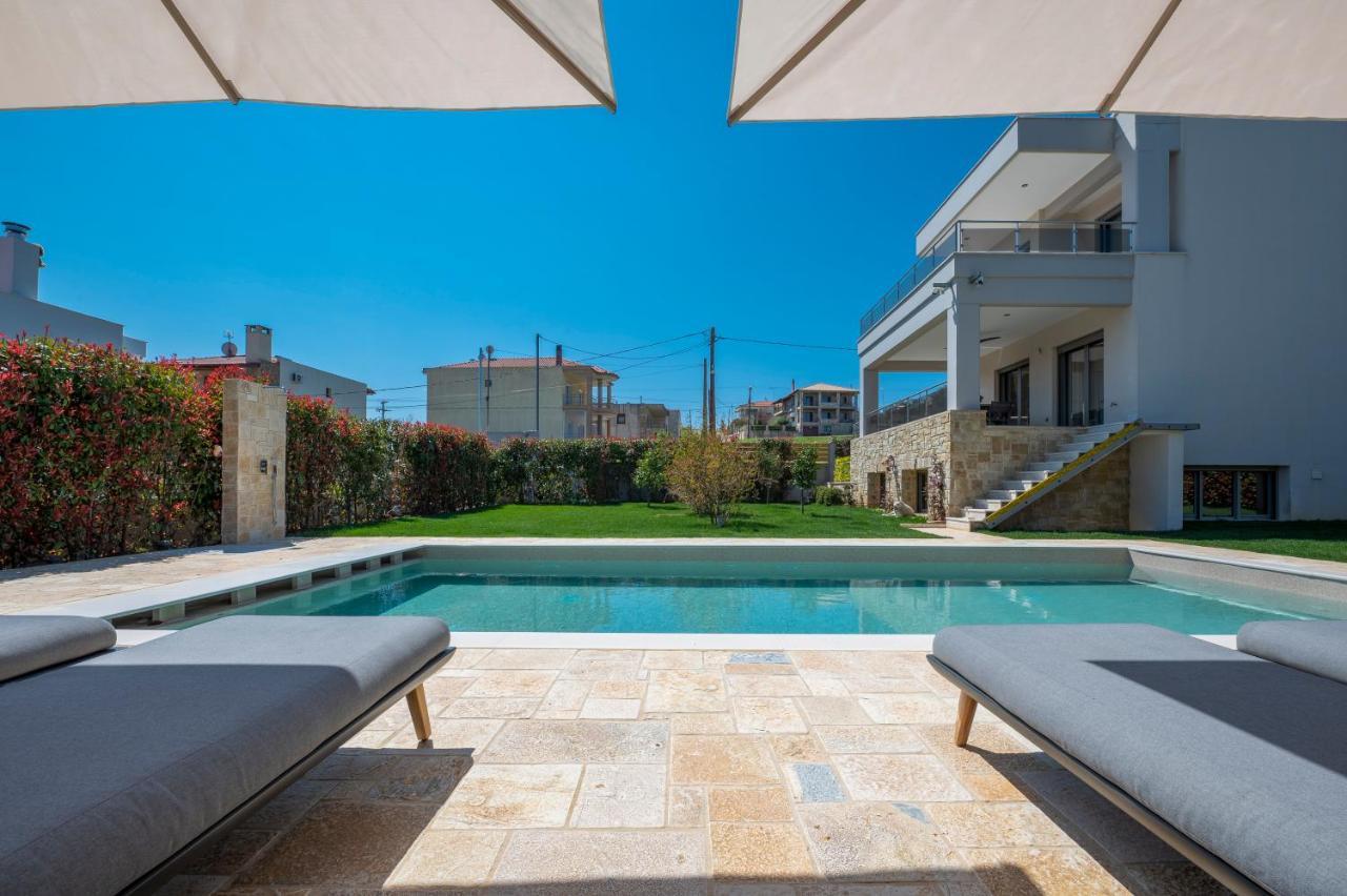 Sea Wind Luxury With Private Heated Pool Kassandra Halkidiki Villa *